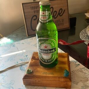 Final price accepted ❤️ Heineken lamp